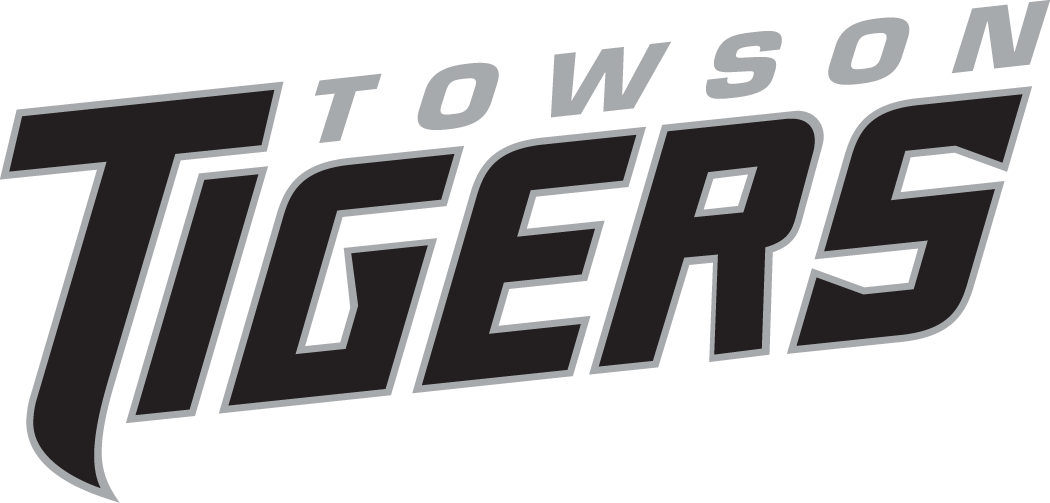 Towson Tigers 2004-Pres Wordmark Logo 02 iron on paper